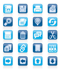 internet Interface Icons -  vector icon set