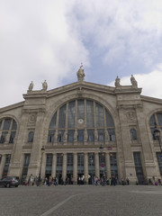 Fototapeta na wymiar パリ北駅