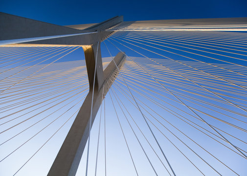 Fototapeta Modern bridge 