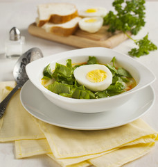 Sorrel soup