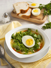 Sorrel soup