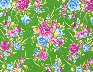 Poster Rose fabric background © scenery1