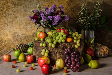 Still life with Fruits.