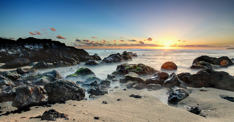 Obraz premium plage de la Réunion