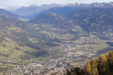 Obraz premium Views over Lienz in Austria