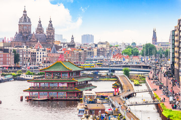 Aerial view of Amsterdam © TravelWorld