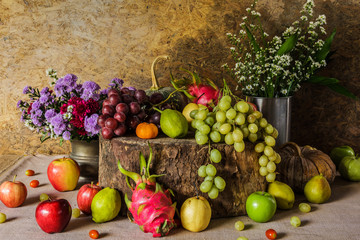 Still life with Fruits.