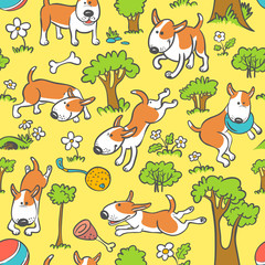 dogs seamless