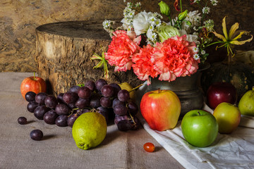 Still life with Fruits.