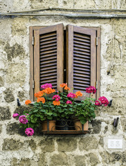 Fototapeta na wymiar Traditional Italian homes
