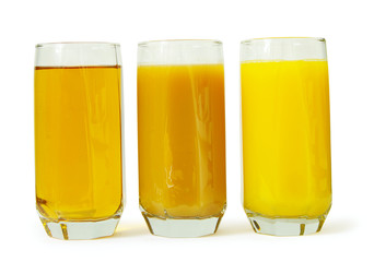  juice in glass