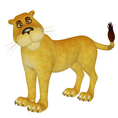 cartoon lioness