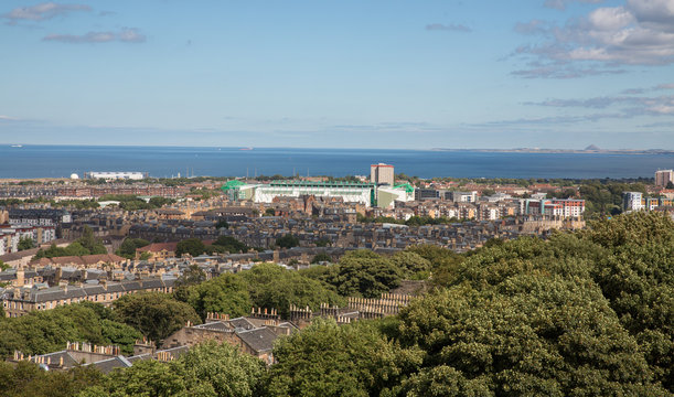 Easter Road Stadium in Edinburgh, Scotland