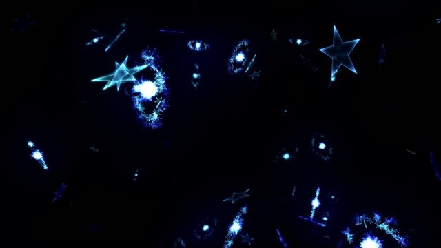 Star Shapes Animation - Loop