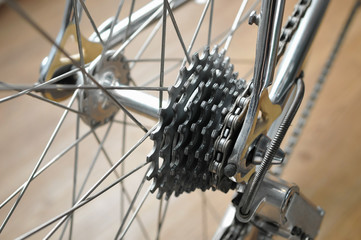 Bicycle's rear wheel