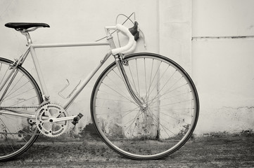 Fototapeta na wymiar Vintage road bicycle