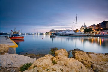 Foto op Canvas Boats in Zea marina, Piraeus, Athens. © milangonda