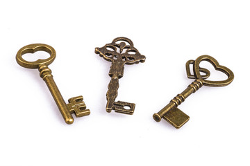 Vintage iron key 