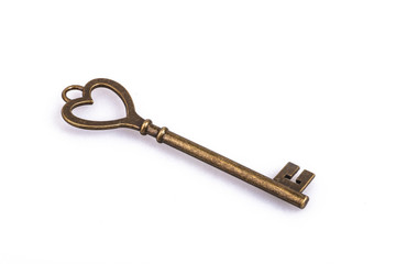 Vintage iron key 