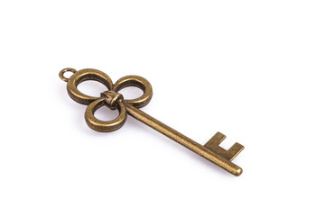 Vintage iron key 