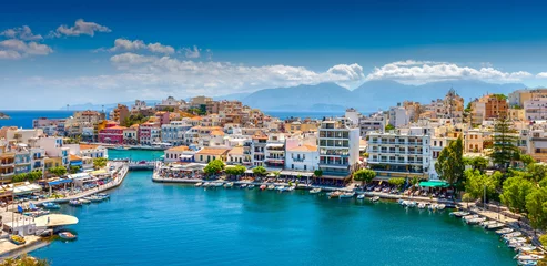 Möbelaufkleber Agios Nikolaos. © photoff