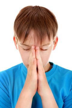Kid praying