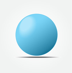 Blue Ball vector