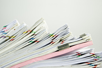 Stack document of account overload