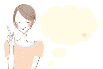 ポイント解説／ショートヘアの女性