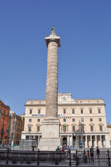 Fototapeta premium Piazza Colonna in Rome