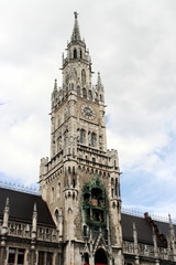 Fototapeta na wymiar Rathausturm München