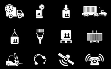 Logistics icons