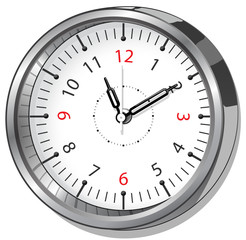 Vector illustration of the office clock