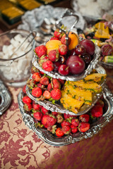 Fruit vase.