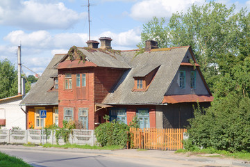 Old wooden houses