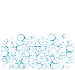 Obraz na płótnie Canvas Water bubbles