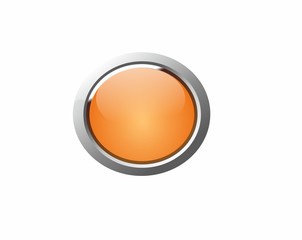 Orange 3D button