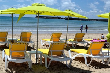 Transats pour la plage