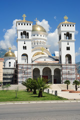 Fototapeta na wymiar The ortodox church of Bar