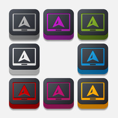 square button: navigator