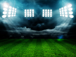 light of stadium