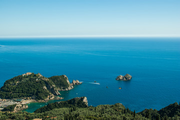 Fototapeta premium Amazing beach Greece Corfu
