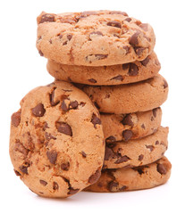 Chocolate homemade pastry cookies