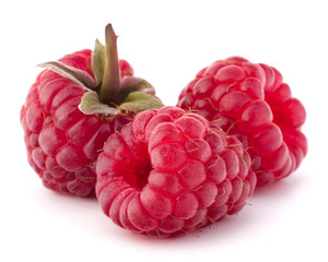 Ripe raspberries