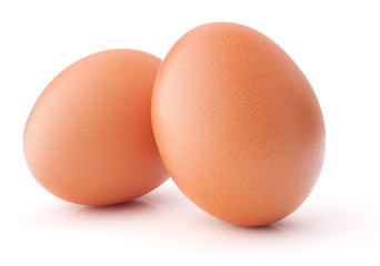 Egg isolated on white background cutout