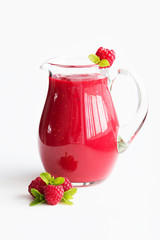 Raspberries juice