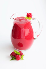 Raspberries juice
