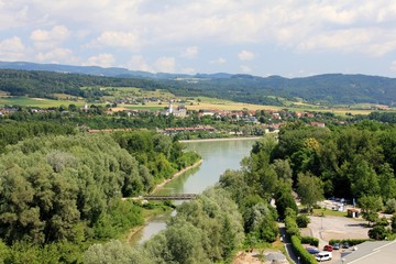 Fototapeta na wymiar Danube River