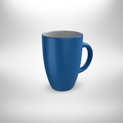 Blue cup