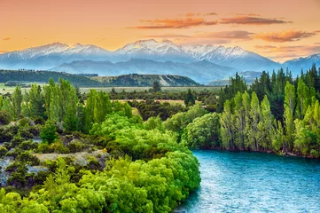 Fotobehang Nieuw-Zeeland Clutha rivier
